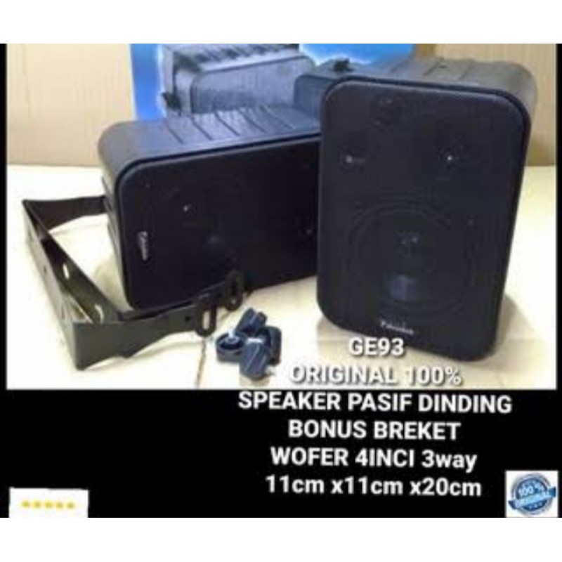 SPEAKER BOX 4" FAHRENHEIT MSB 406 PASIF 3way