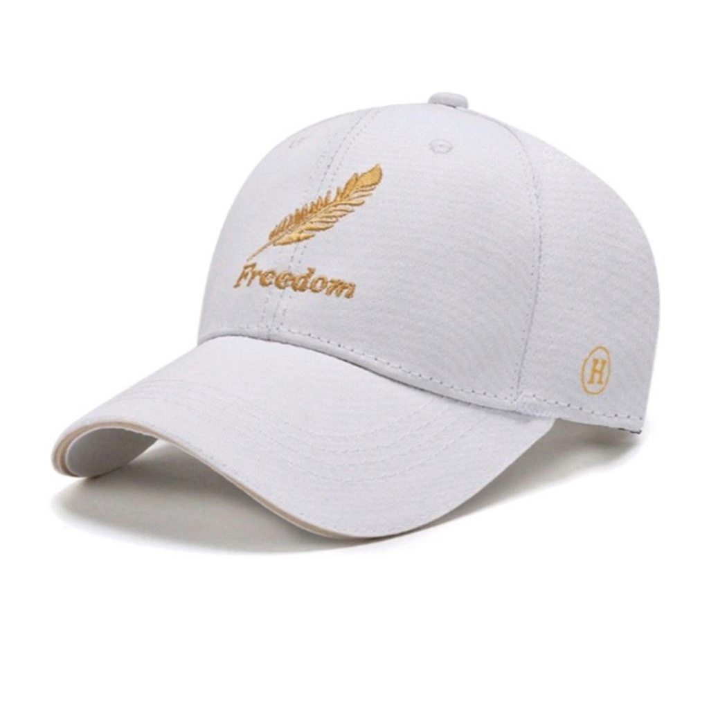 TOPI PRIA WANITA DISTRO FREEDOM BASEBALL CAP IMPORT POLOS BAHAN TEBAL HIGH QUALITY KOREA FASHION TRT