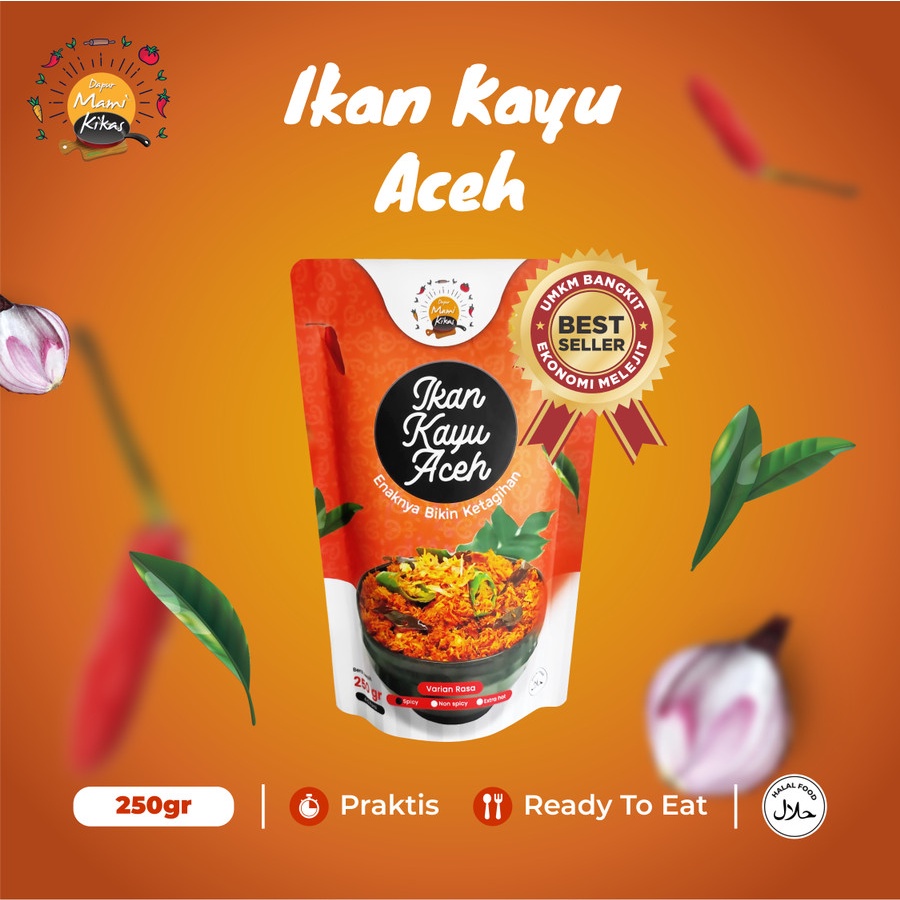 

Keumamah | Ikan Kayu Aceh | Varian Spicy 250 Spesial Ramadhan