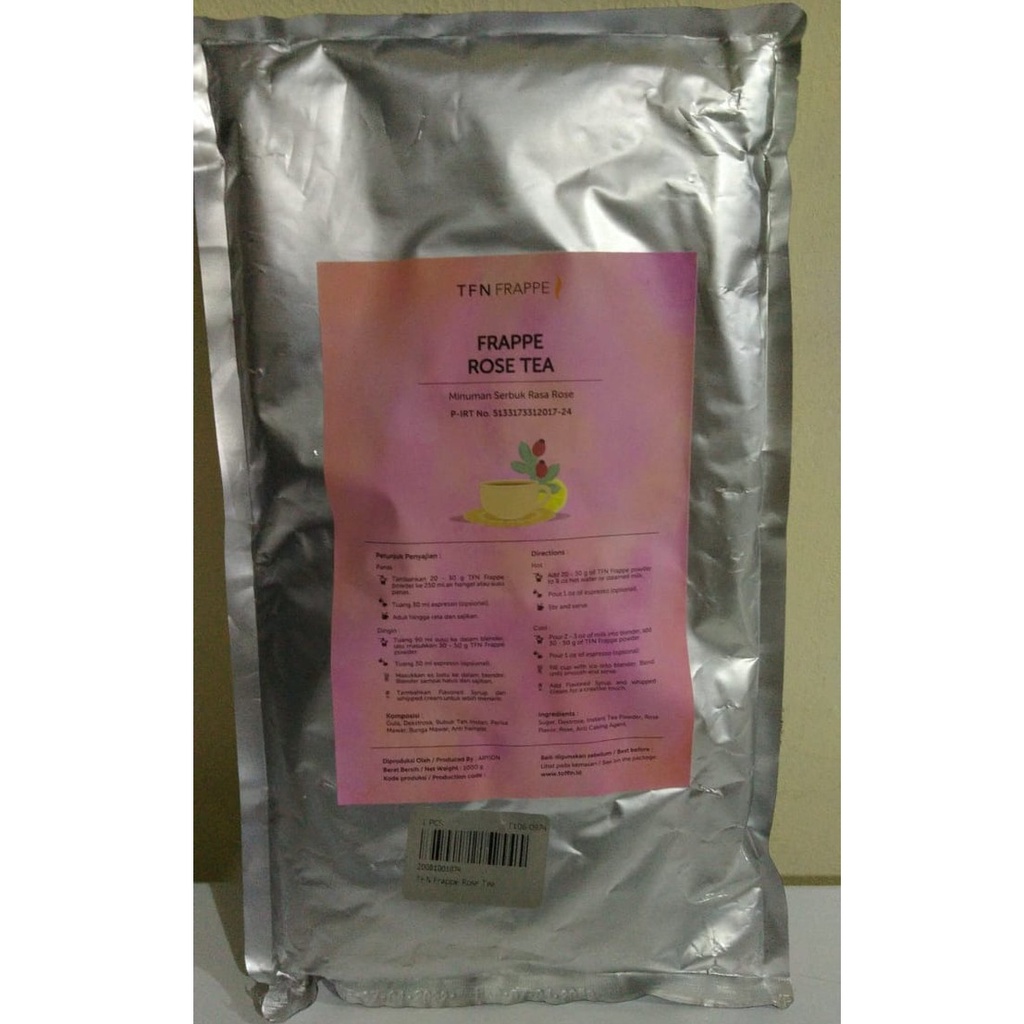 

Toffin Frappe Rose Tea 1kg - 01