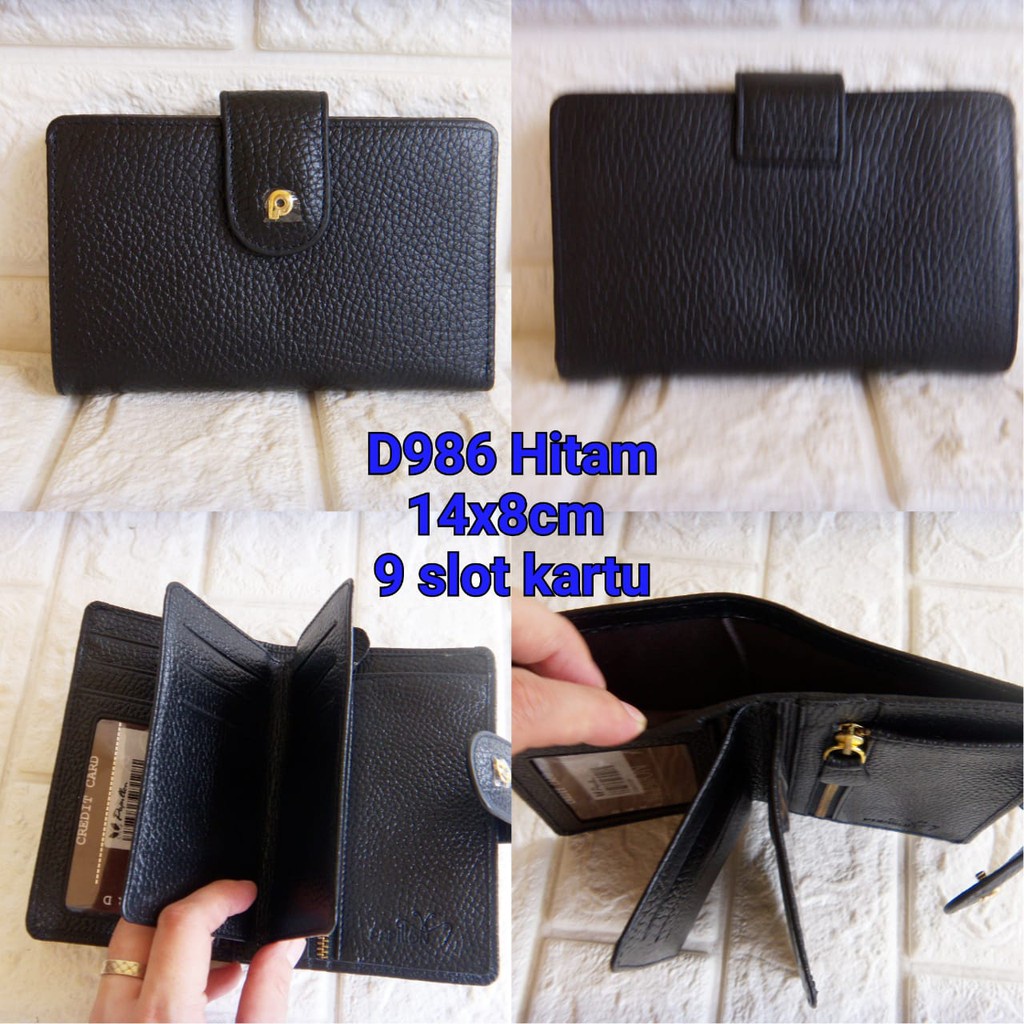 Dompet Papillon D986 ORIGINAL dompet kulit asli | Dompet papilon ori | Dompet Wanita