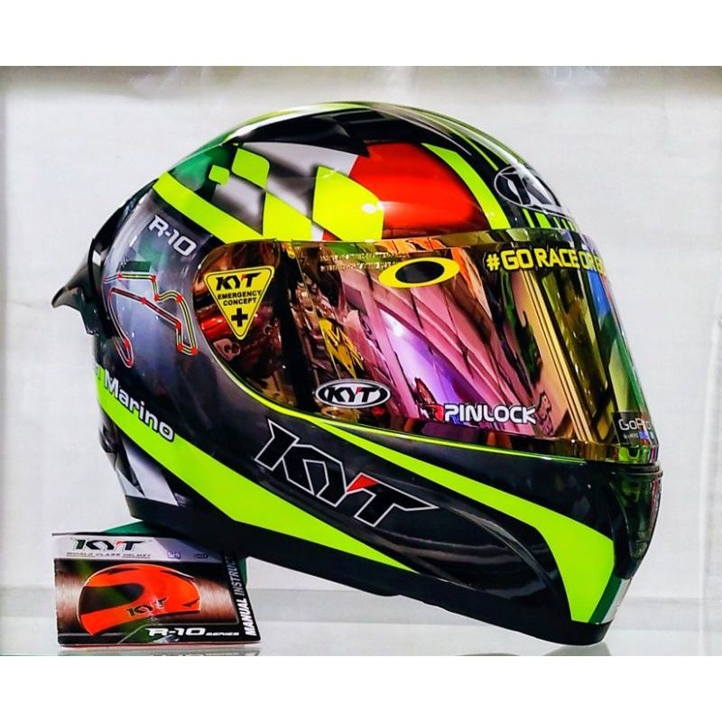 HELM KYT R10 SANMARINO PAKET GANTENG_PAKKING KARDUS