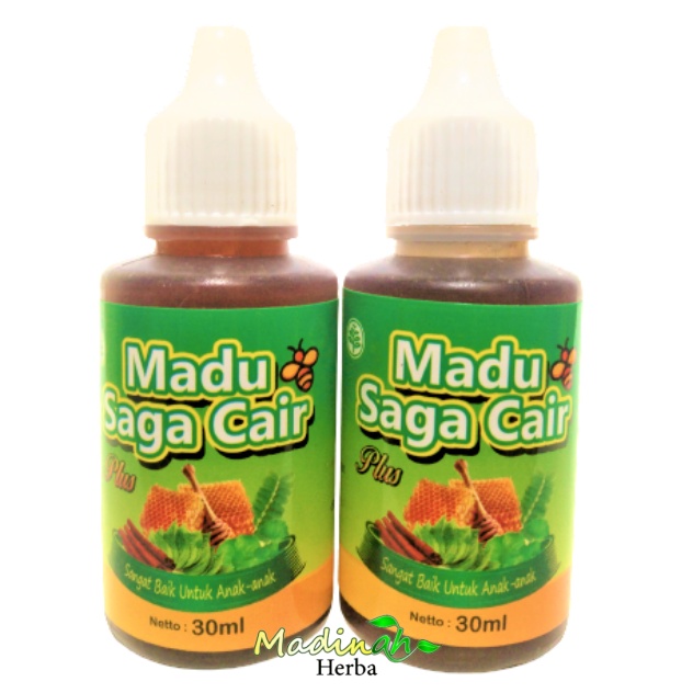 Saga Cair Plus/Madu Saga ( Obat Batuk Dan Sariawan Anak dan Dewasa