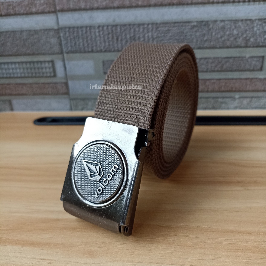 Ikat pinggang Pria katun Kanvas Gesper Men Belt S050