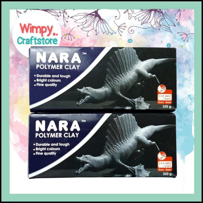 Nara Polymer Clay Large Block Bahan Sculpting Modeling Modelling Clay