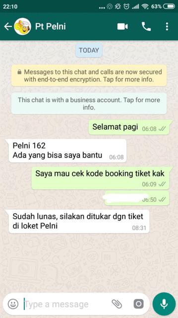 Contoh Tiket Kapal Pelni | Infotiket.com