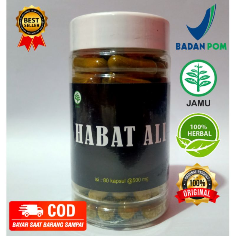 Jual Jamu Kapsul Herbal Habat Ali Asli Pitutur Luhur | Shopee Indonesia 