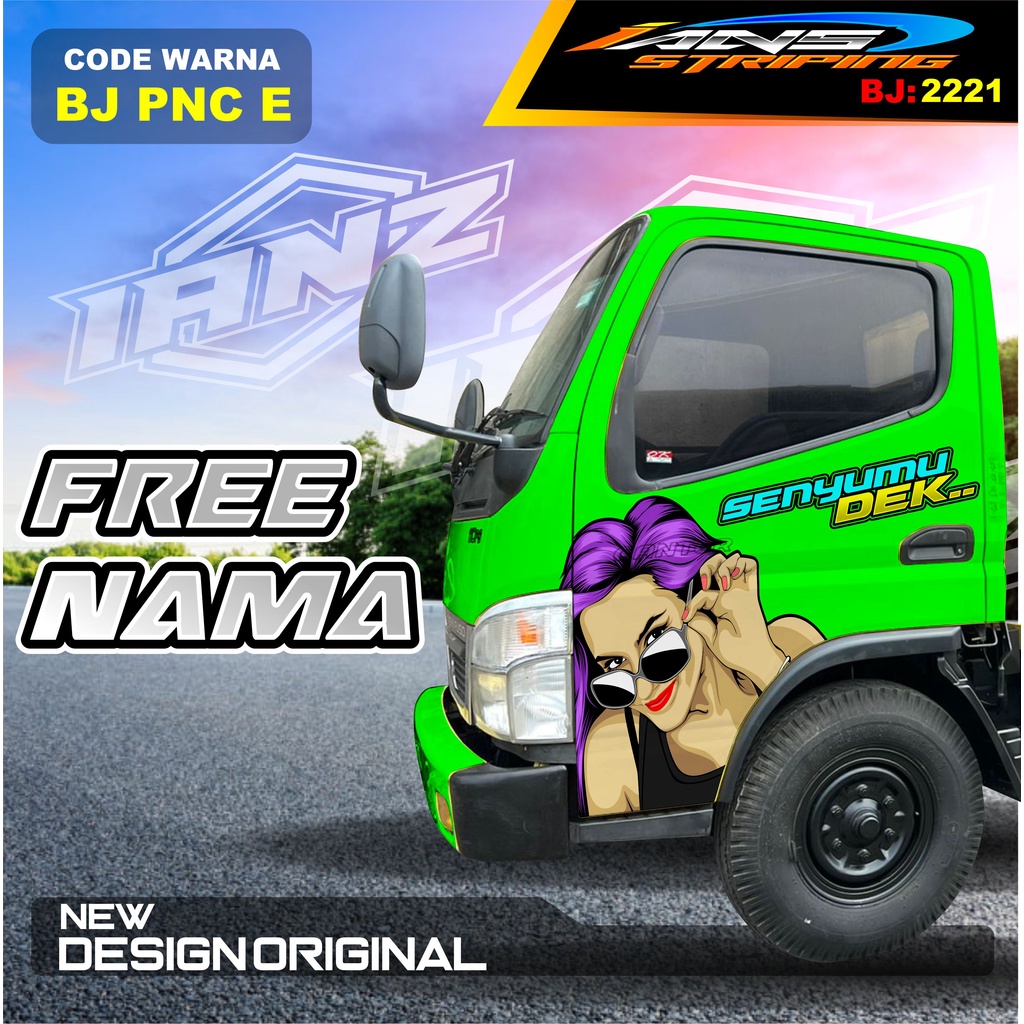 STIKER DECAL PINTU TRUK FUSO RAGASA / DECAL PINTU DUMTRUK  / STIKER MOBIL TRUK / STIKER PINTU TRUK KEREN