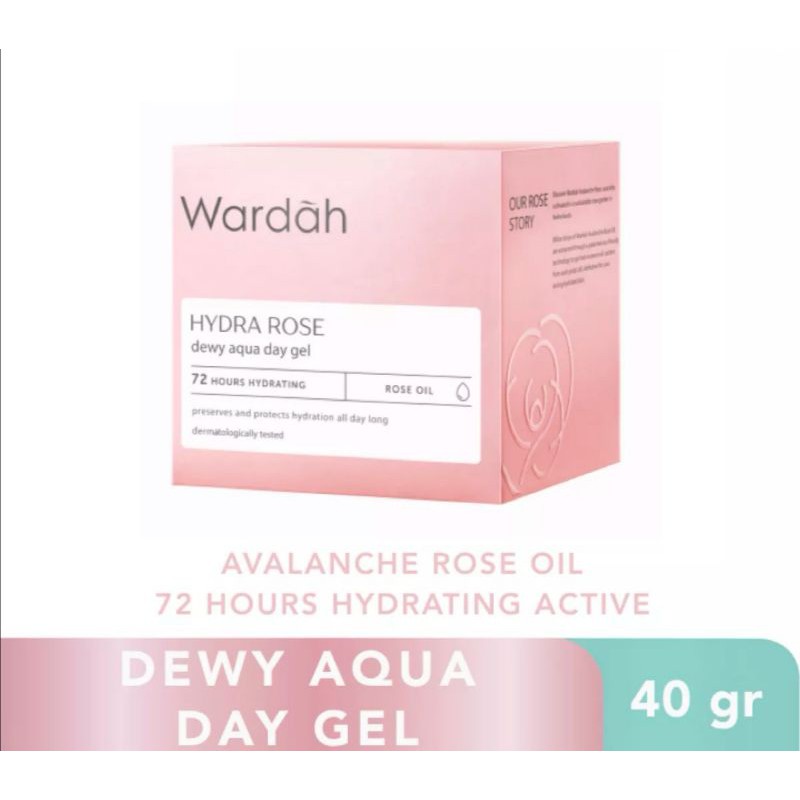 Wardah Hydra Rose Aqua Day Gel 40 gr