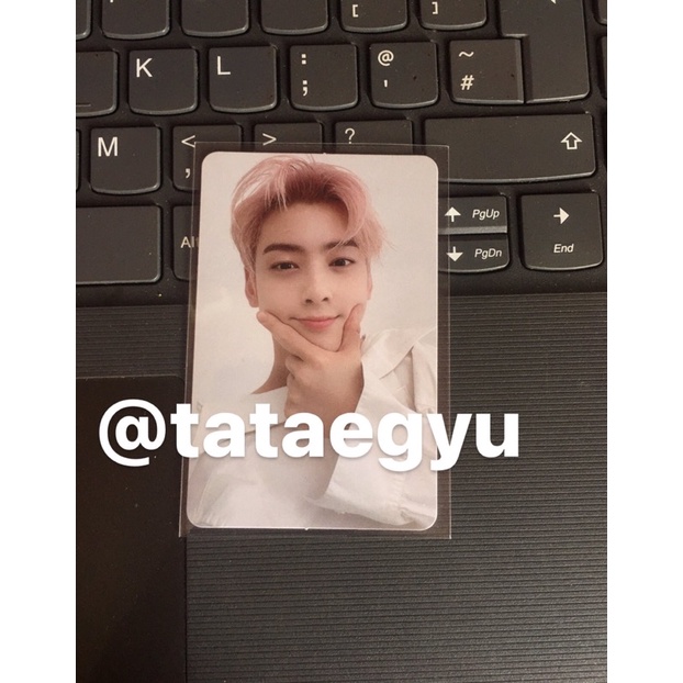 photocard pc astro eunwoo all yours me switch on off