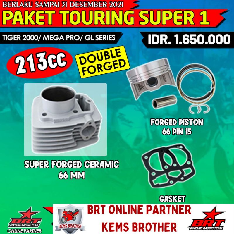 BLOK BRT TIGER MEGAPRO BOREUP 213CC