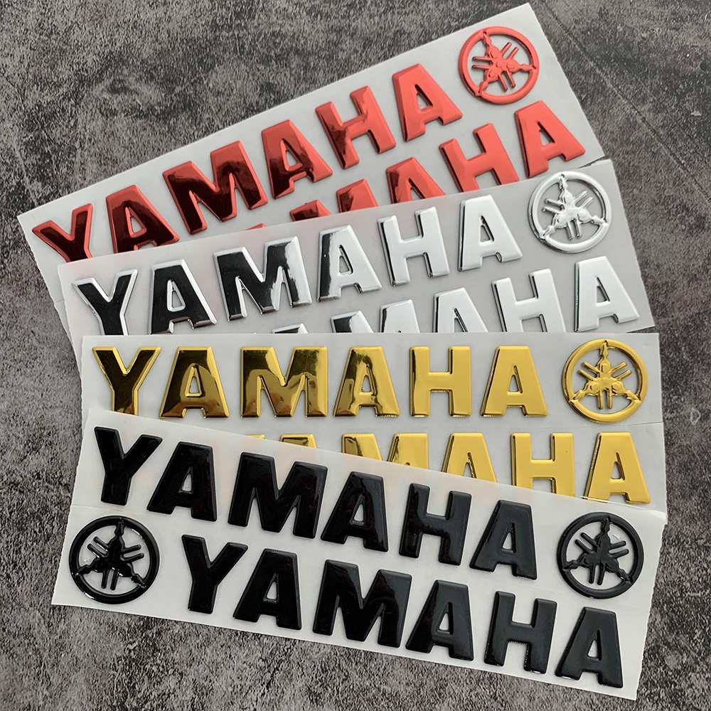 Stiker Logo Emblem 3d Untuk Motor Yamaha