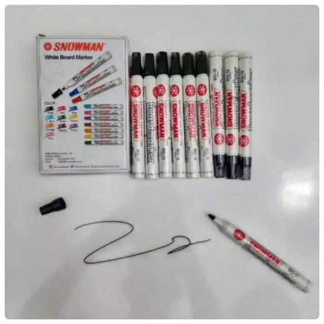 

SPIDOL WHITE BOARD MARKER HITAM SNOWMAN