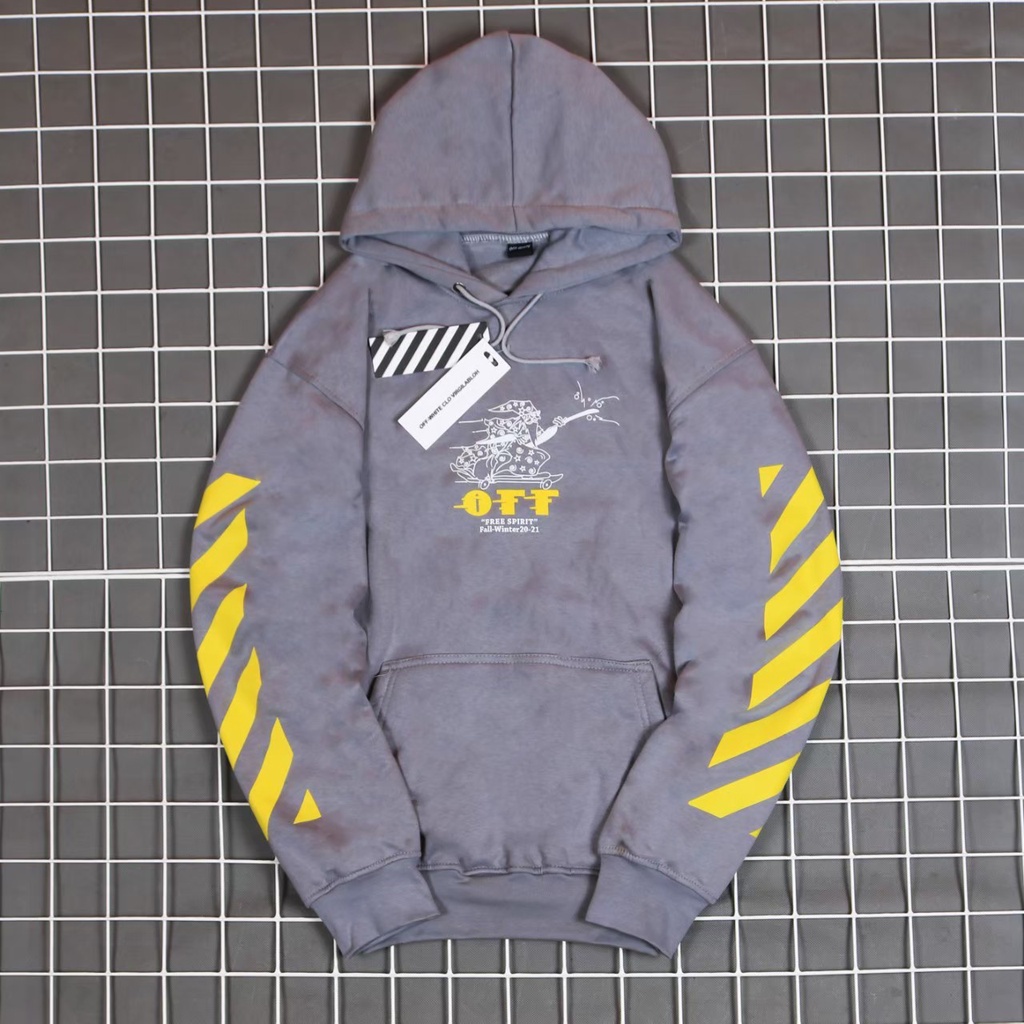 Hoodie OFF WHITE Super Premium - Unisex - Jaket OFF WHITE