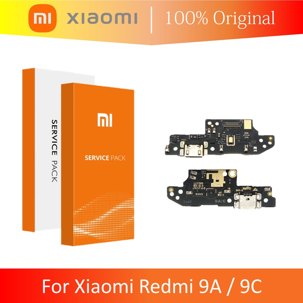 [ CHECK.ID ] KONEKTOR CHARGER MIC SUBBOARD XIAOMI REDMI 9A / 9C / 10A