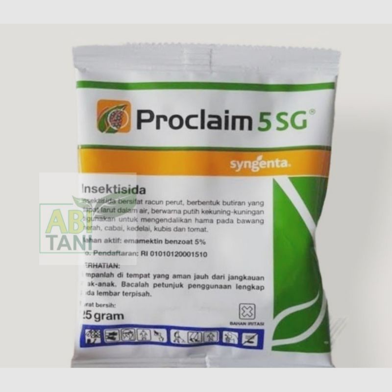PROCLAIM 5SG INSEKTISIDA HAMA ULAT SYNGENTA - 25 GRAM