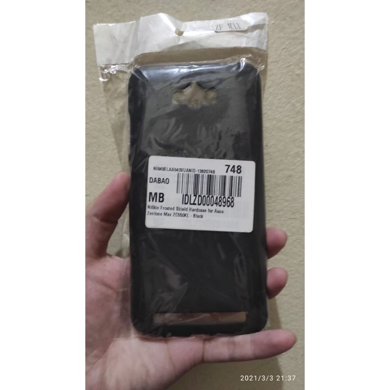 Asus Zenfone Max 2 C550KL Hardcase Black