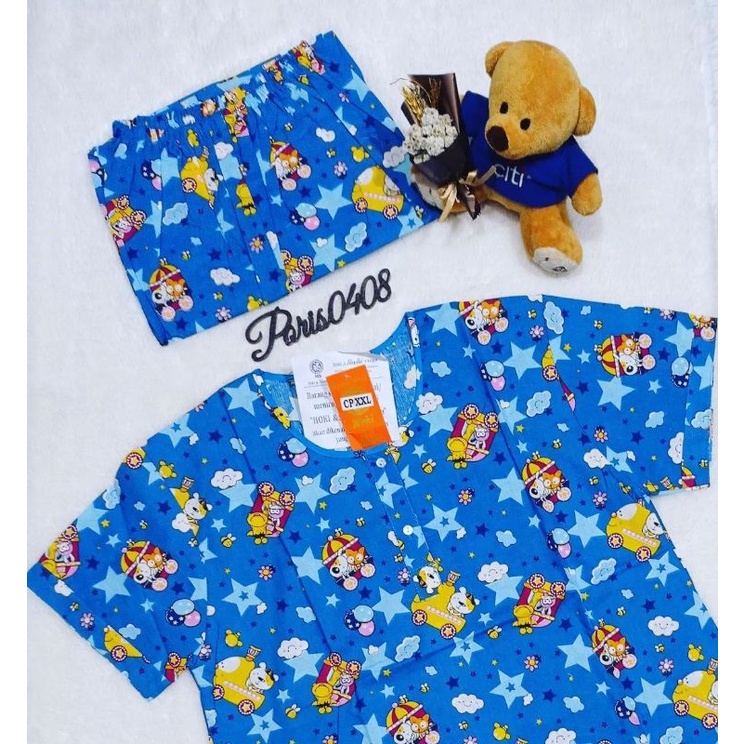 CPXXL Jumbo Piyama Katun Wanita &quot;HOKI &amp; SHEILA&quot; (star)