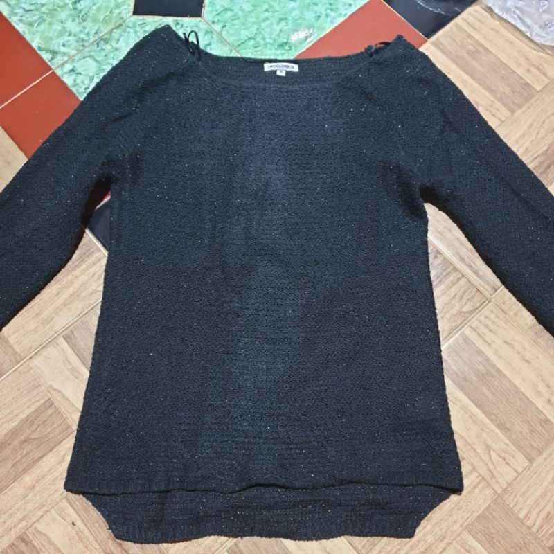 Colorbox sweater blink black / Preloved sweater colorbox