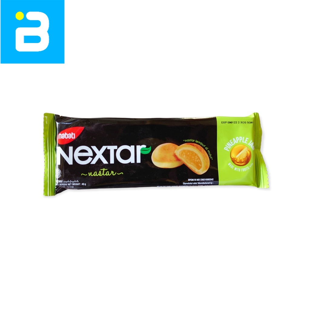 

Nabati Nextar Nastar Pineapple Jam 40 G