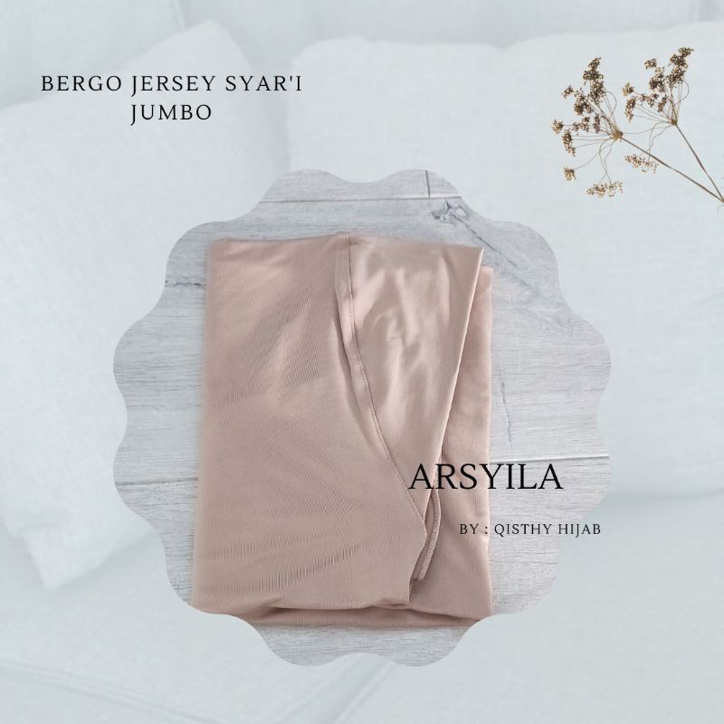 Jilbab instant malaysia jumbo/Arsyila bergo syar''i jumbo