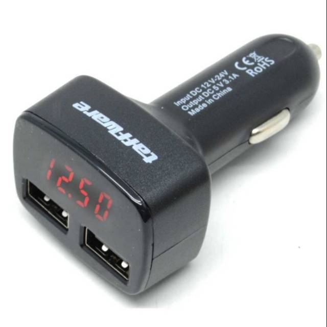 Dual usb car charger