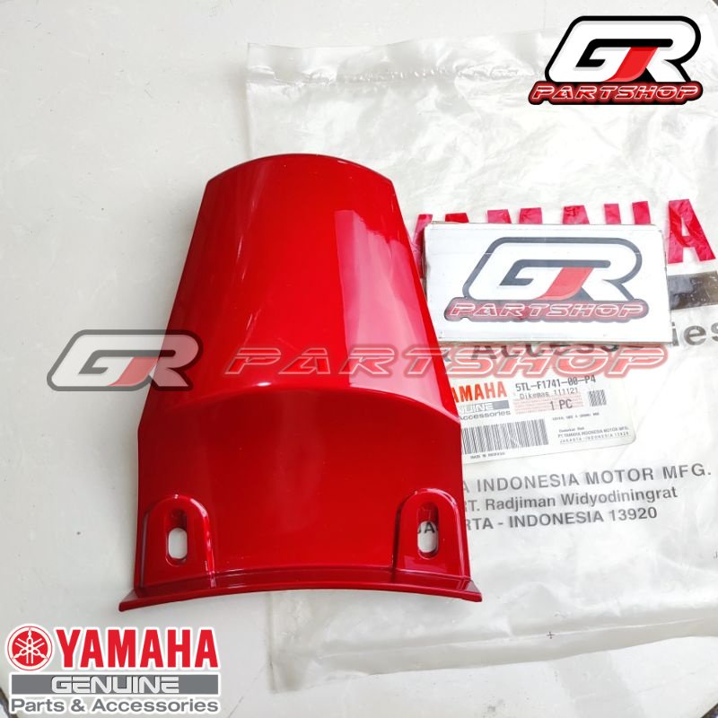 PED SAMBUNGAN BODY MERAH MAROON MIO SPORTY SMILE ORI YGP COVER SIDE BODI PET PAD MERAH MARON TUA ORIGINAL YAMAHA