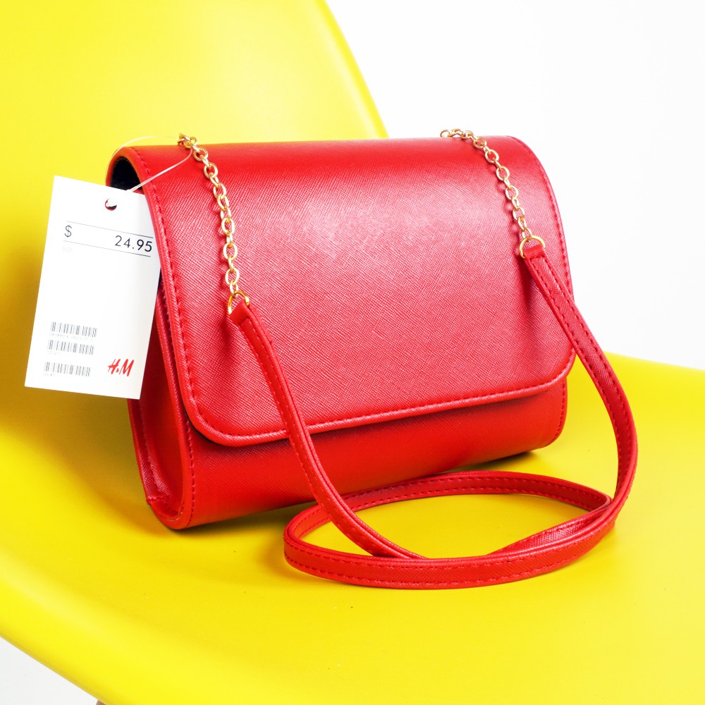 Mazuya - Tas Wanita Murah Selempang Pesta HM - Merah