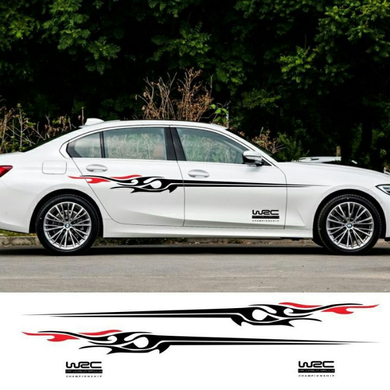 PROMO STICKER STIKER SEDAN CIVIC COROLA ESTILO VIOS CAMRY STIKER ALL RACING TEAM TERBARU