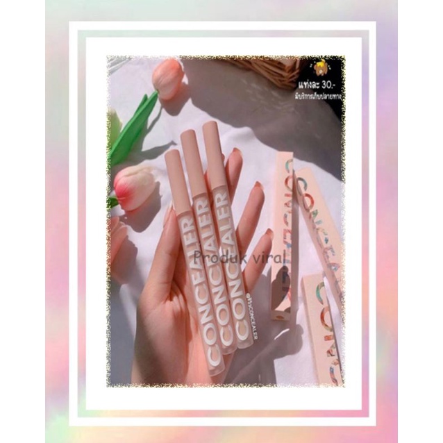 Lameila Concealer Conceller I Lameila Concealer cream penghilang jerawat I Krim Concealer 3 Warna I 