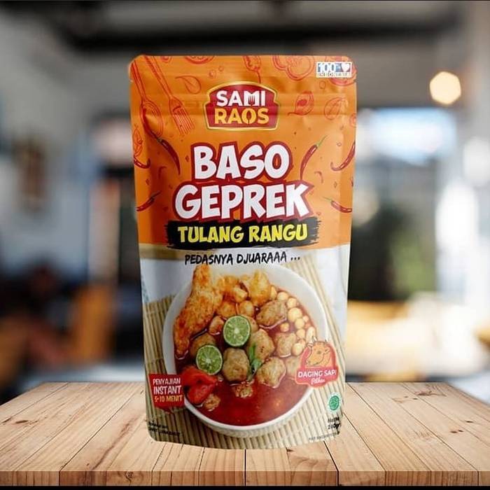 

Baso Geprek Tulang Rangu 250 Gram