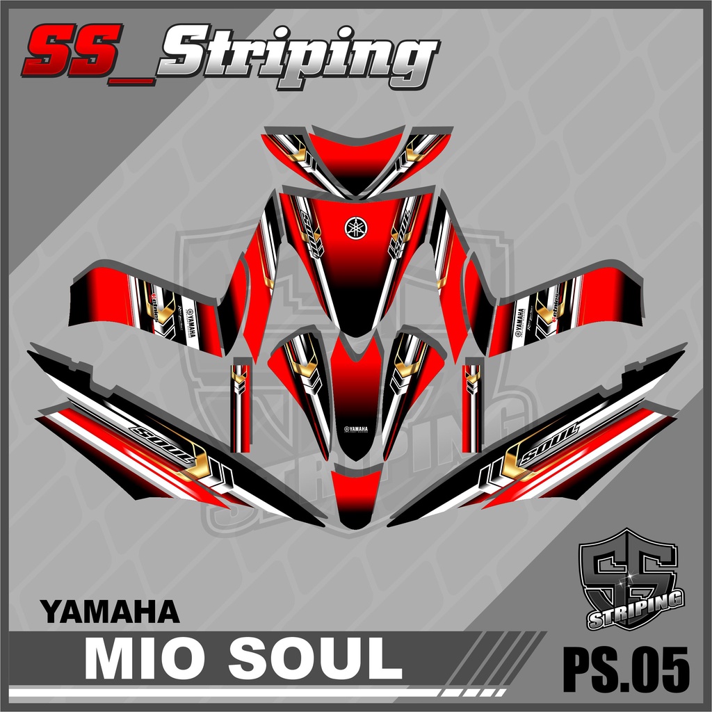Decal Sticker Full Body Mio Soul - Sticker Full Body Mio Soul. PS.005