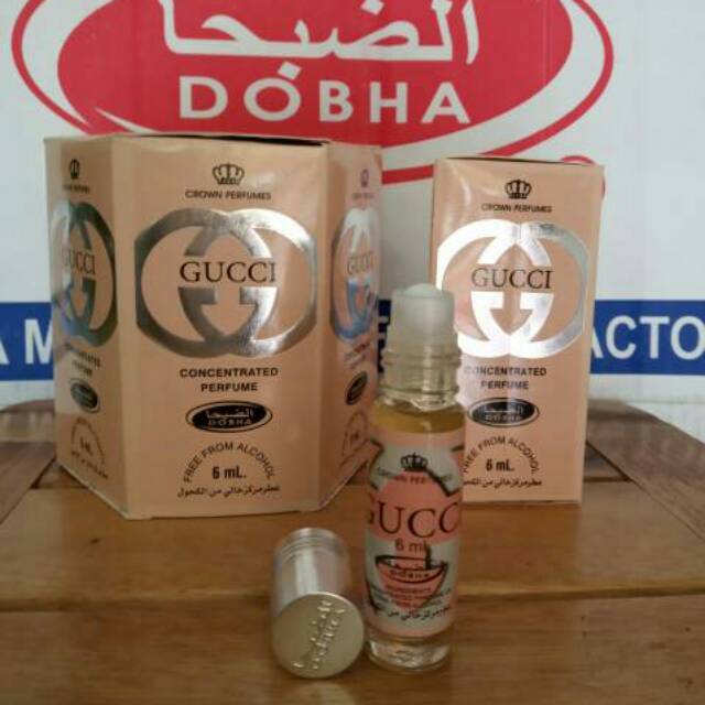 Parfum DOBHA @6ml aroma GUCCI