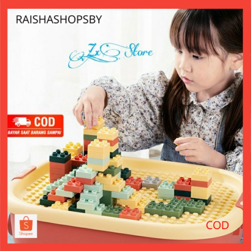 Mainan Block Anak / Container Box Plastik / Meja Dan Kursi Anak / Dorongan Mainan Anak