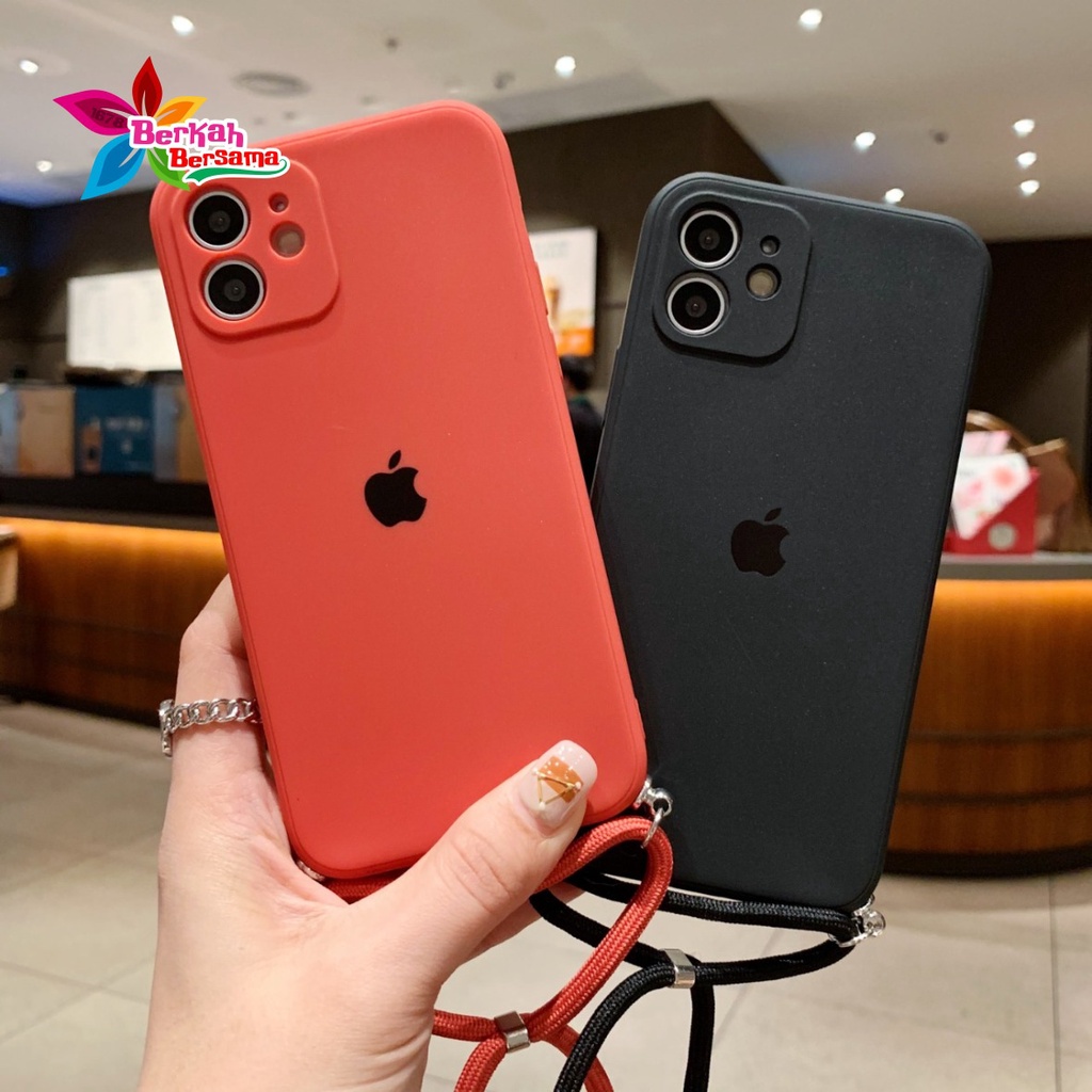 SOFTCASE SLINGCASE ORIGINAL SILIKON PELINDUNG KAMERA 1PHONE 6 6+ 7 7+ 8 8+ SE BB5610