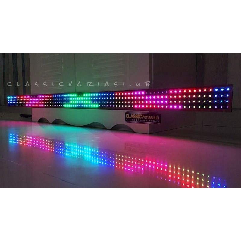 Lampu Strobo Kaca Wave 4baris ±29mode
