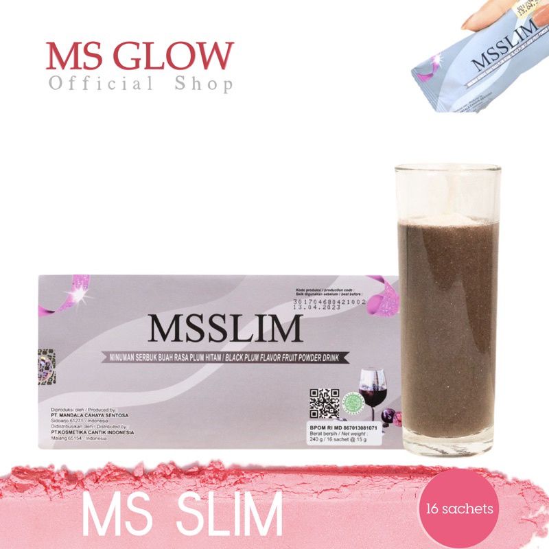 MsSlim fiber drink ms glow