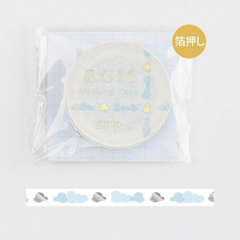 

BGM Slim Cloud Washi Tape