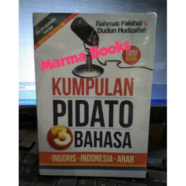 Kumpulan Pidato 3 Bahasa - kumpulan Pidato Tiga Bahasa Inggris Indonesia Arab SAKU