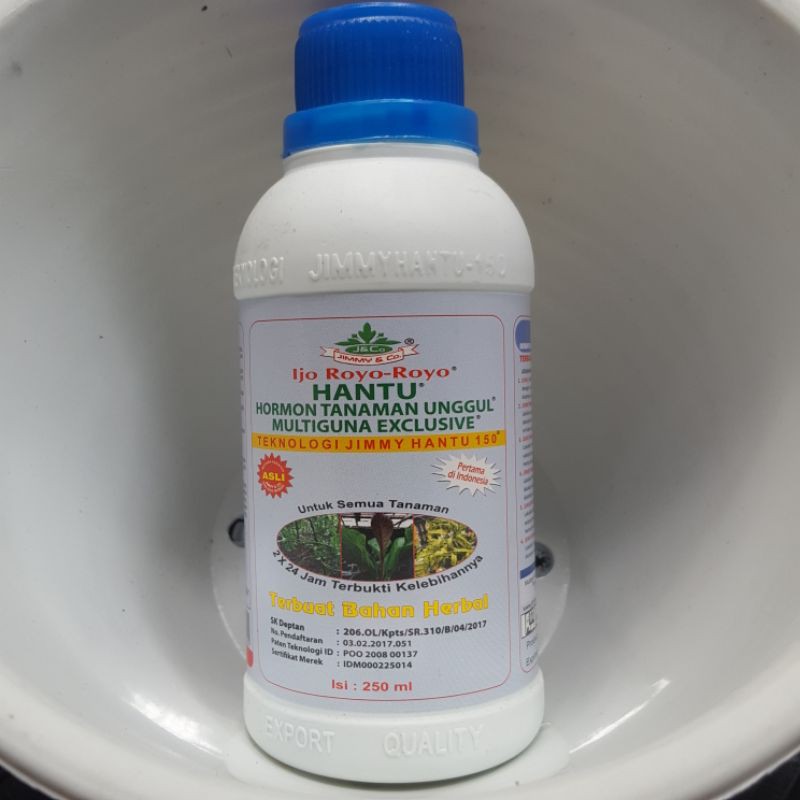 Pupuk HANTU Multiguna Exclusive 250ML Hormon Tanaman Unggul