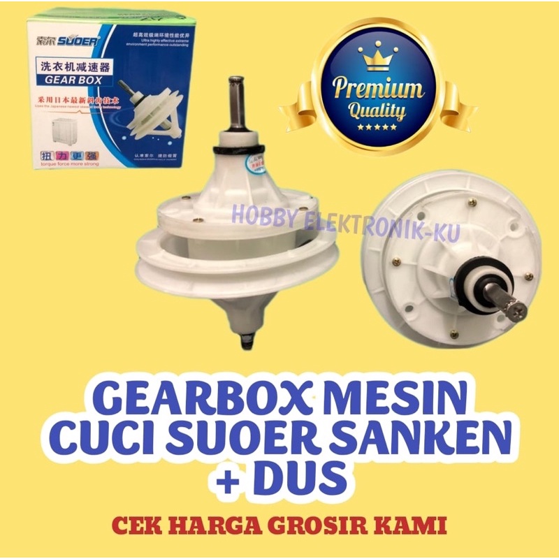 GEARBOX MESIN CUCI SUOER SANKEN + DUS