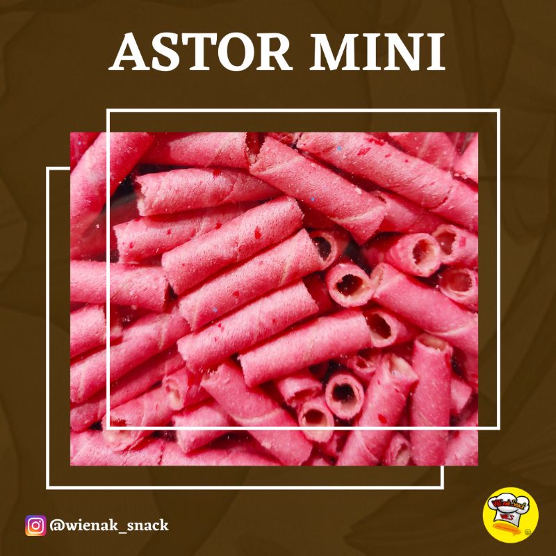 

Camilan ASTOR MINI Strawberry ( 500 g)