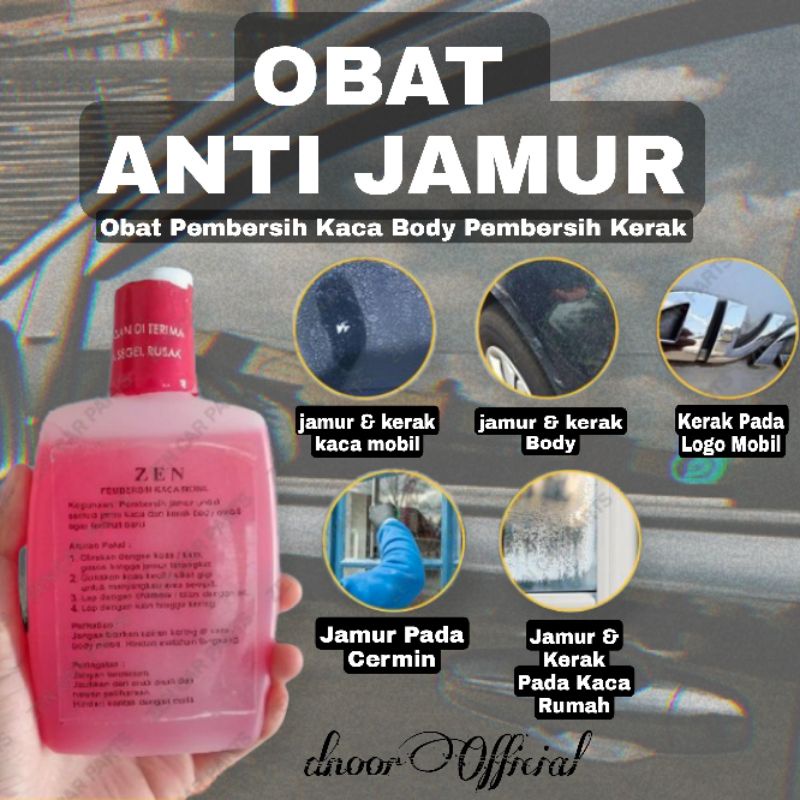 Obat Pembersih Jamur Kaca Mobil Cairan Mengkilapkan Penghilang Kerak Serbaguna Pengkilap Cuci Cermin Jendela