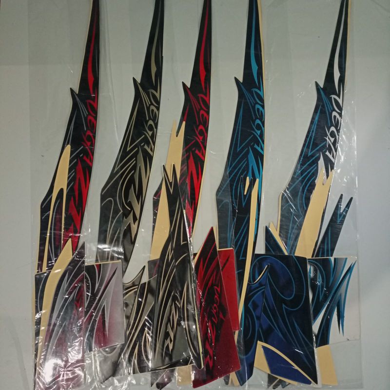 striping sticker Yamaha Vega ZR 2010