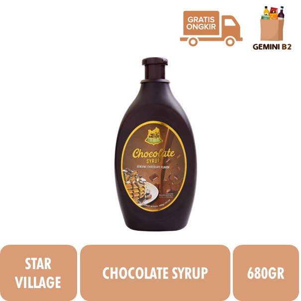 

Star Village Chocolate Syrup / Sirup Cokelat 680gr