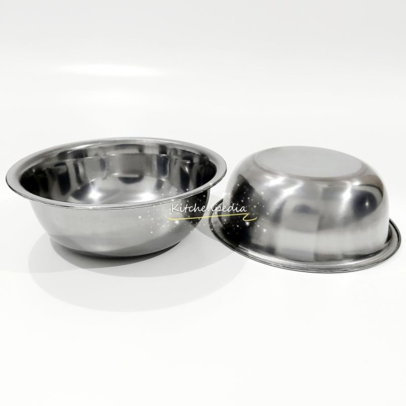 Mangkok Nasi Tim Mangkok Kobokan Stainless Kecil 555 Indoglass BMW Dll
