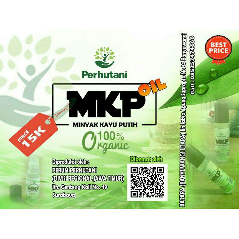 MKP Perhutani (Minyak Kayu Putih)