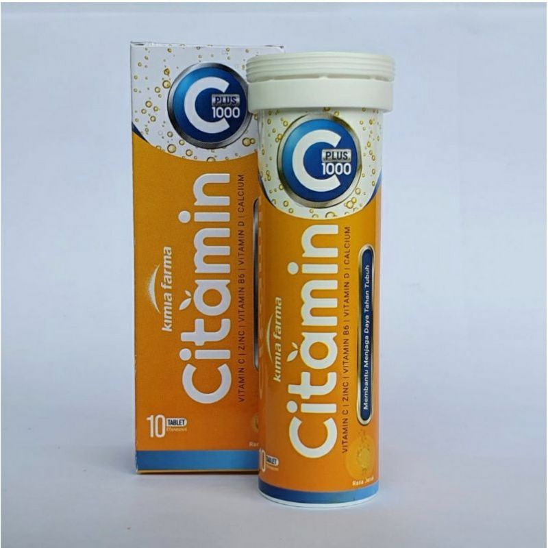 Citamin C Plus 1.000 MG Effervescent