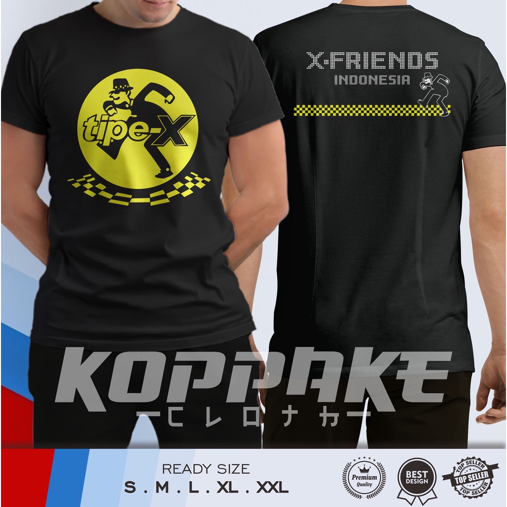 Kaos Band Tipe X X Friends Indonesia Baju Distro