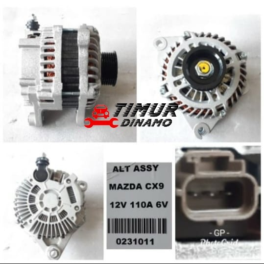 Dinamo Alternator Madza CX9 12V 110A 6V